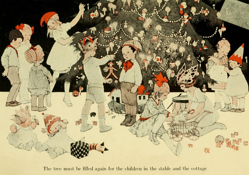 On Our Hill 1918 Tree Must Be Filled Again Poster Print by M.T. Bevans