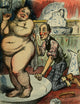 La Vie en Rose 1903 poster print by Eugène Cadel, vibrant art piece.