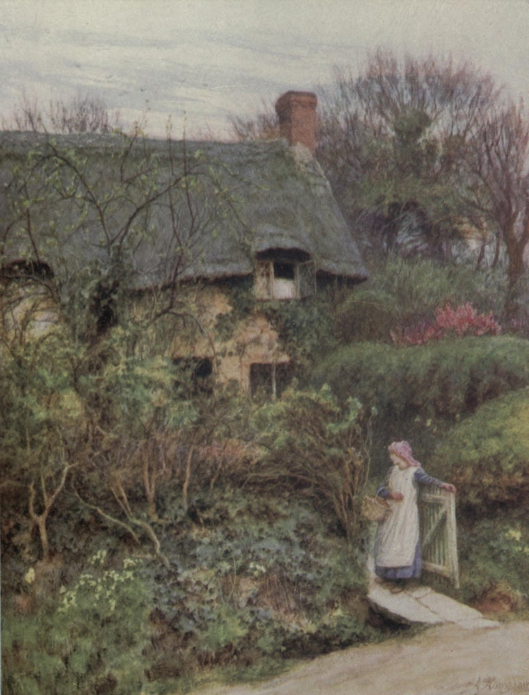 Happy England 1904 Farringford Poster Print by Helen Allingham