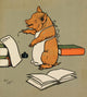 Cecil Aldin Merry Party Pig Chef Poster Print 1913