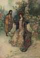 Do As You List Poster Print by Warwick Goble featuring Geoffrey Chaucer's works.
