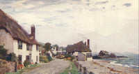 Somerset 1927 Porlock Weir Poster Print by Alfred Heaton Cooper