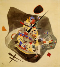Grey Spot fine art print by Wassily Kandinsky showcasing modern abstract art.