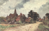Sussex 1906 Ewhurst Poster Print by Wilfrid Ball showcasing English countryside