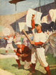 Warming Up for Baseball Poster Print from Scribner's Magazine 1915