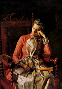 Miss Amelia C. Van Buren Poster Print by Thomas Eakins, 1889-91