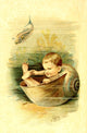 The Water-Babies 1895 Poster Print by LLB, vibrant and whimsical artwork