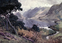 English Lakes 1908 Crummock Water from Scale Hill Poster Print