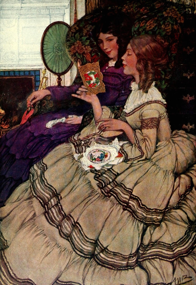 Century Magazine 1904 The Valentine Poster Print by Anna Whelan Betts
