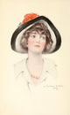 Saturday's Child 1914 Girl Poster Print by F. Graham Cootes