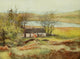 Angling & Art in Scotland 1908 - Keeper's Cottage at Loch Wee Poster Print by Ernest Briggs