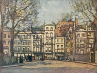 More Wanderings in London 1916 Berkley Square Poster Print by Horace Livens