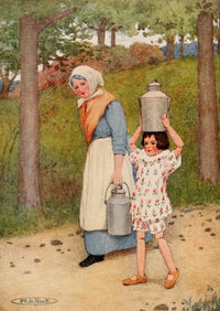 Pinocchio 1920 He Carried It on His Head Poster Print by Maria Kirk