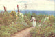 Happy England 1904 Aldworth in October Poster Print by Helen Allingham showcasing autumn landscape.