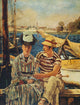Argenteuil 1874 art print by Édouard Manet showcasing French landscape.