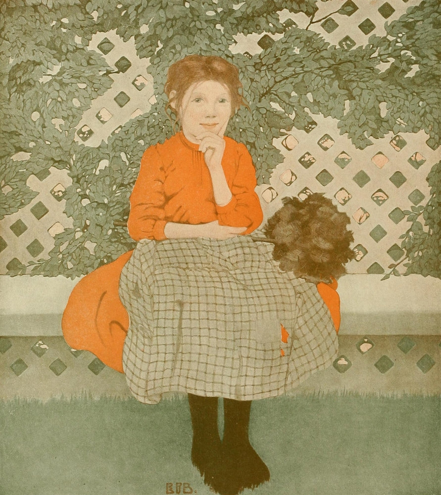 The Orphan Annie Book 1908 Poster Print by Ethel Franklin Betts