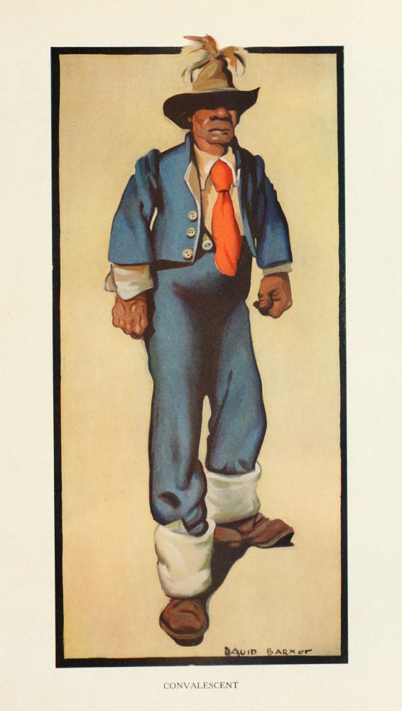 Australia in Palestine 1919 Convalescent Poster Print by W.O. David Barker