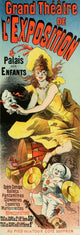Les Affiches Illustrées 1896 Grand Theatre Poster Print by Jules Chéret