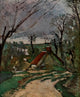 The Barns fine art print by Paul Cézanne showcasing serene countryside.