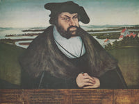 The Elector of Saxony (1532) Poster Print by Lucas Cranach