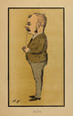 'Caratures by H.H. 1902' art print by H.W.G. Hayter - unique character illustration.