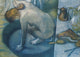 The Tub fine art print by Edgar Degas, showcasing impressionist style.