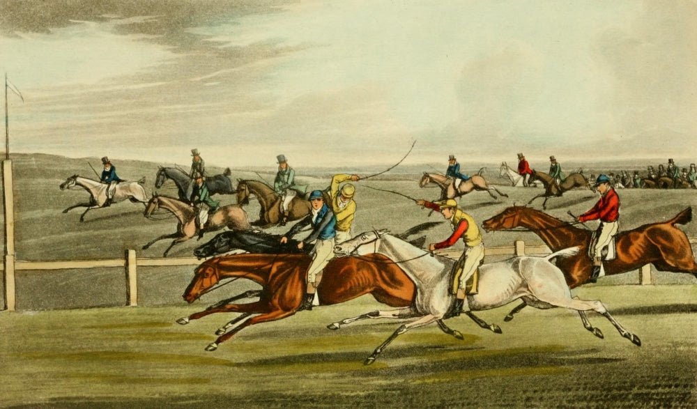 Sporting Repository 1904 Running Poster Print by Henry Alken