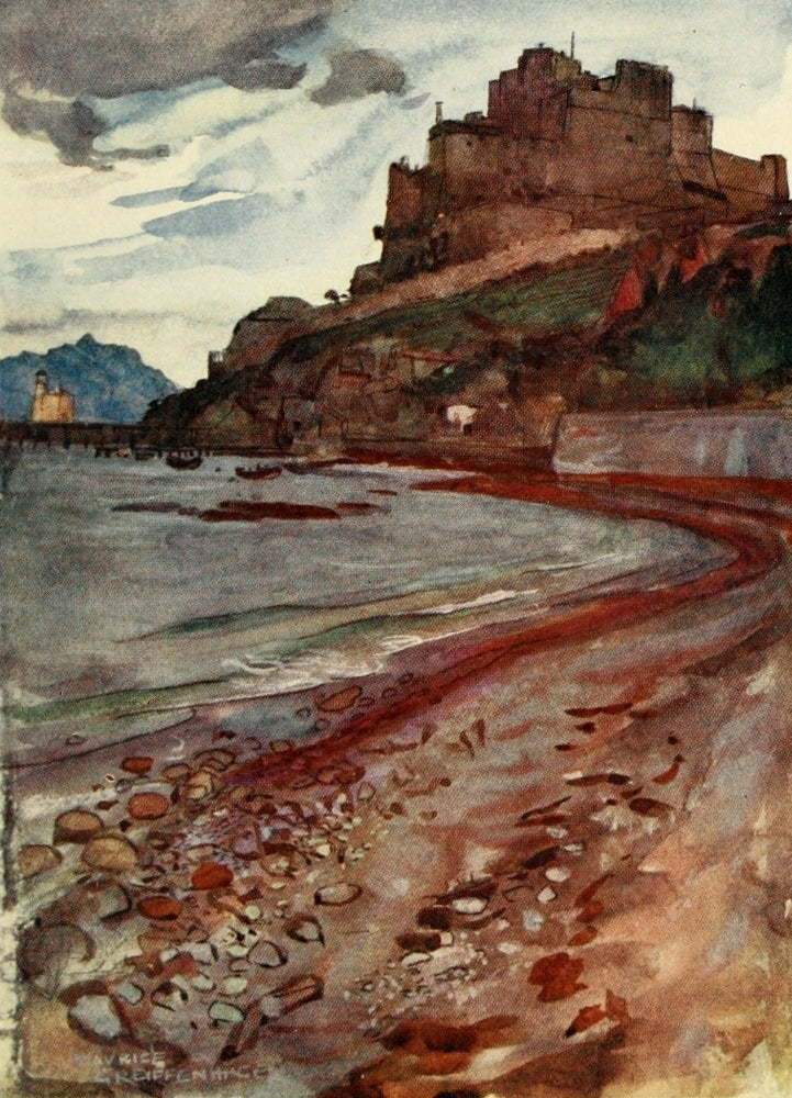 Castle of Bale Poster Print from Naples Past & Present 1905 by Maurice Grieffenhagen