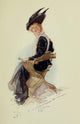 The Husbands of Edith 1908 Poster Print by Harrison Fisher