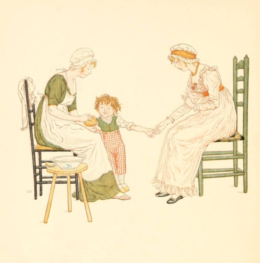 Little Ann & Other Poems 1890 Dirty Jim Poster Print by Kate Greenaway