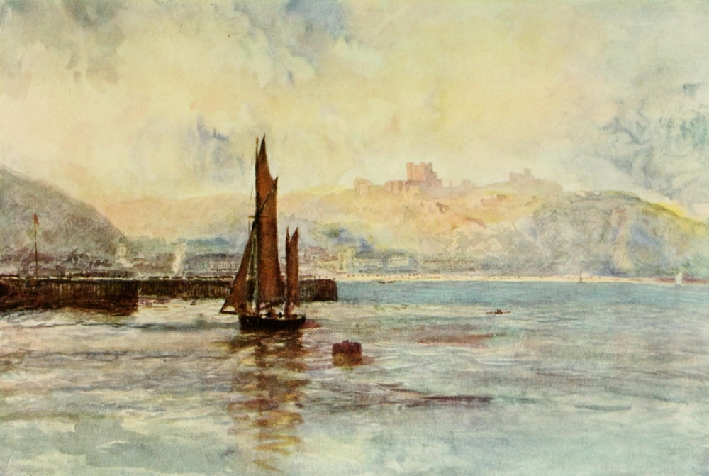 Studio 43 1908 Dover Evening Poster Print by J. Buxton Knight