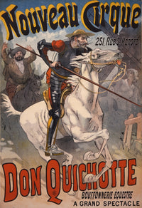 Don Quichotte 1892 Art Print by Lucien Lefèvre, vibrant colors and intricate details