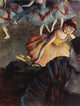 A Ballet Seen from an Opera Box 1885 poster print by Edgar Degas featuring ballet dancers.