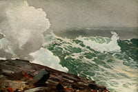 Northeaster The Century Magazine 94 1917 Poster Print by Winslow Homer