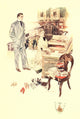 A Warning to Lovers 1906 Poster Print by T.M. Cleland