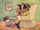 Mouse's Tail c.1917 The Cat & the Mouse Poster Print by Julia Greene