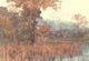 Misty Moonrise Poster Print by Alfred East, beautiful landscape art.