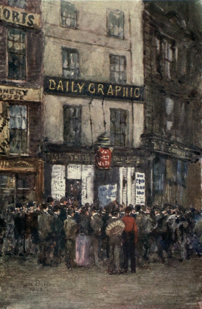 Familiar London 1904 Strand Poster Print by Rose Barton