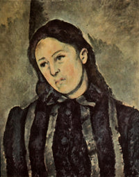 Madame Cézanne Poster Print by Paul Cézanne - 1953 Artwork