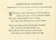 Anon Christmas Selections 1906 Christmas Greeting Poster Print
