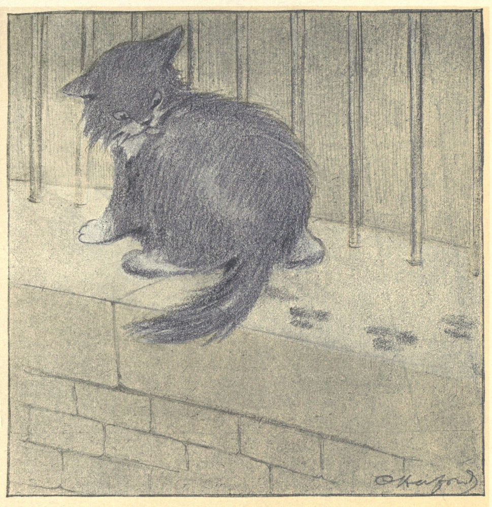 The Rubaiyat of a Persian Kitten Poster Print by Oliver Herford