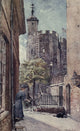 Tower of London 1908 St. John's Chapel Poster Print by John Fulleylove