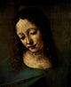 Old Masters Madonna in the Grotto detail poster print by Leonardo Da Vinci.