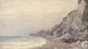Sussex 1906 Cliffs near Eastbourne Poster Print by Wilfrid Ball