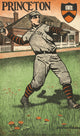 Princeton Baseball Player Poster Print by Bristow Adams