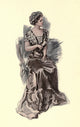 The Enchanted Hat c.1908 Woman with Fan Poster Print by Will Gref