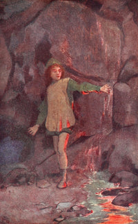 Princess & the Goblin Curdie Sees the Goblins Poster Print