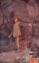 Princess & the Goblin Curdie Sees the Goblins Poster Print