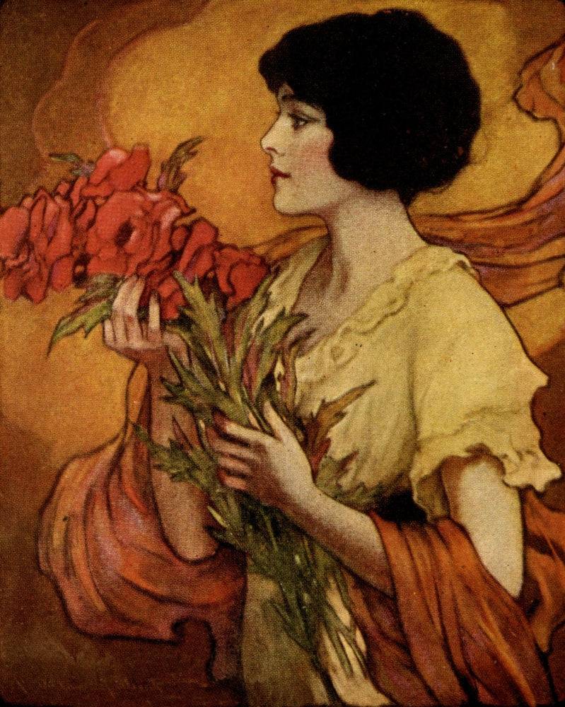 Gentle Julia 1922 Art Print by C. Allan Gilbert featuring soft colors and intricate details.