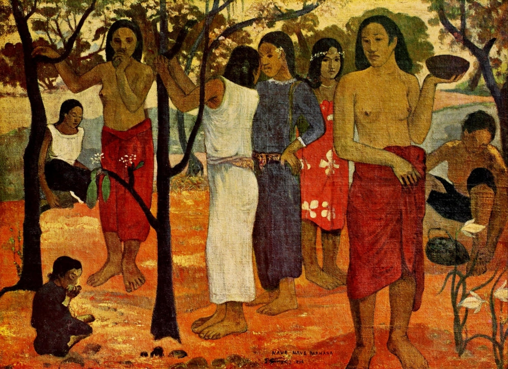 Sun Magic Poster Print by Paul Gauguin showcasing vibrant colors